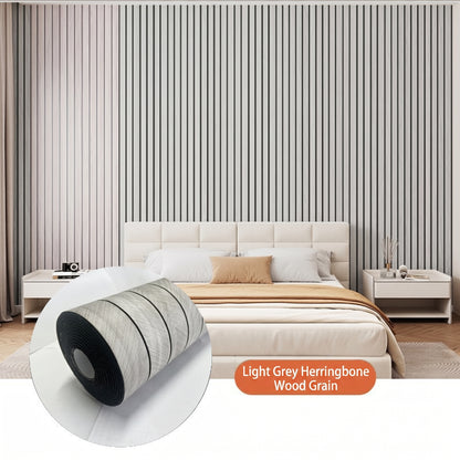 40cm x 300cm, 3D wood-effect removable wall decal roll, suitable for home renovation, decorative upgrades, compact sizes and versatile applications