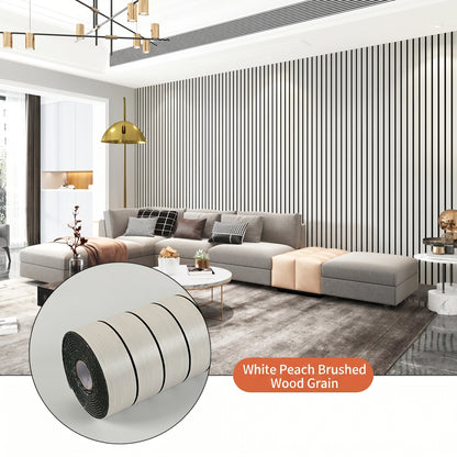 40cm x 300cm, 3D wood-effect removable wall decal roll, suitable for home renovation, decorative upgrades, compact sizes and versatile applications