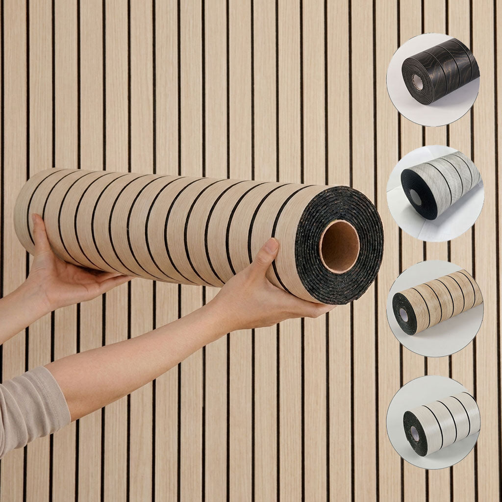 40cm x 300cm, 3D wood-effect removable wall decal roll, suitable for home renovation, decorative upgrades, compact sizes and versatile applications