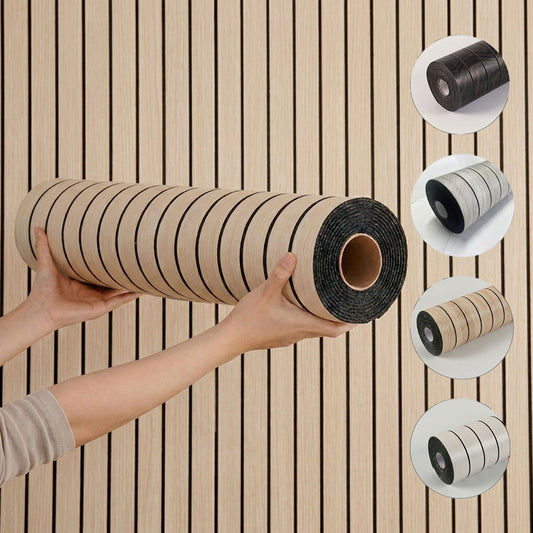 40cm x 300cm, 3D wood-effect removable wall decal roll, suitable for home renovation, decorative upgrades, compact sizes and versatile applications