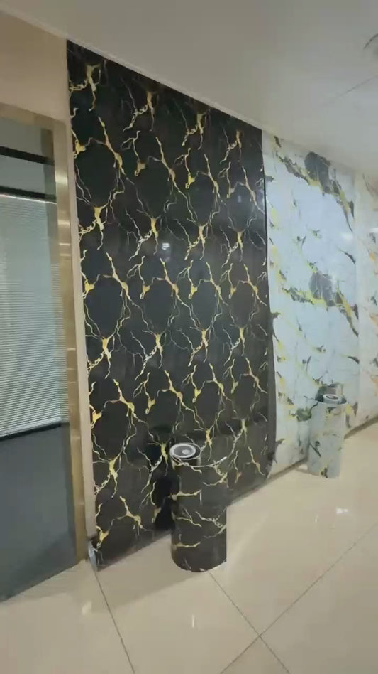 60 cm × 300 cm marble wallpaper; 40 cm × 300 cm 3D woodgrain pattern wall decals; removable decorative wallpaper; easy-to-peel wall decals for home décor